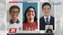 3 pambato ng Pilipinas sa International Chemistry Olympiad, nag-uwi ng silver at bronze medals | 24 Oras