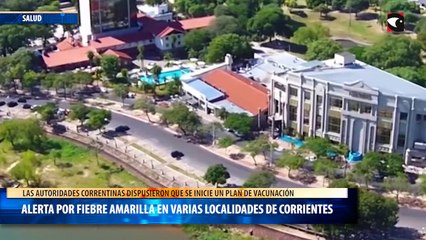 Alerta por fiebre amarilla en varias localidades de Corrientes