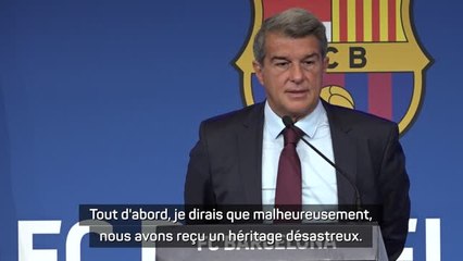 Barça - Laporta : "Nous n'avons pas de marge salariale"