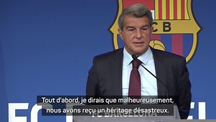 Barça - Laporta : "Nous n'avons pas de marge salariale"