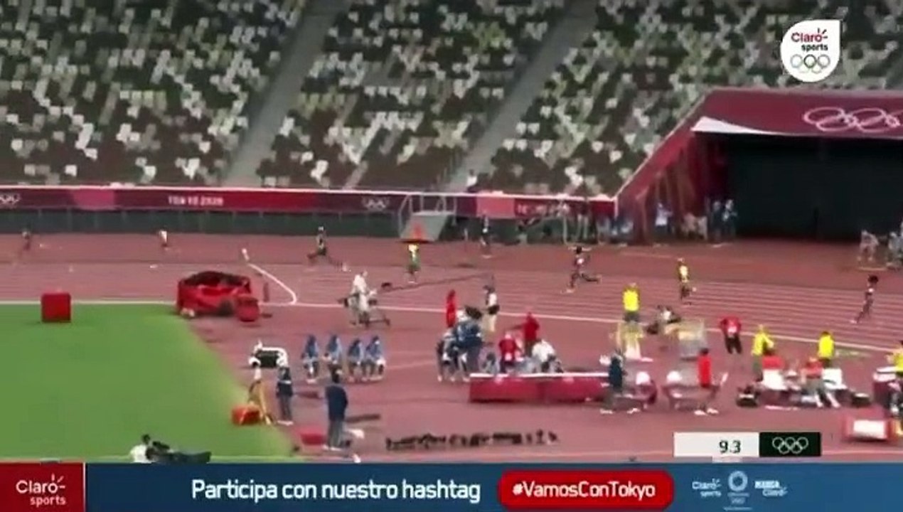 Momento en el que Marileidy Paulino gana medalla de plata en los Juegos Olímpicos