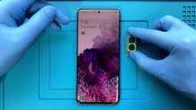 استبدال بطارية Samsung Galaxy S20 والغطاء الزجاجي الخلفي
