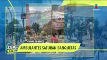 Ambulantes siguen sin tomar medidas sanitarias