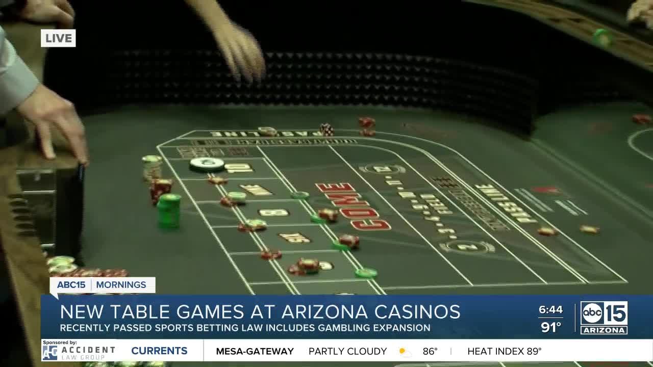 New table games at Arizona casinos