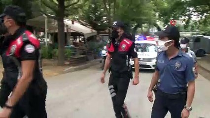 Bakırköy’de ağaçlık alanlarda drone destekli denetim