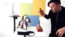 Música tecno feita por robôs