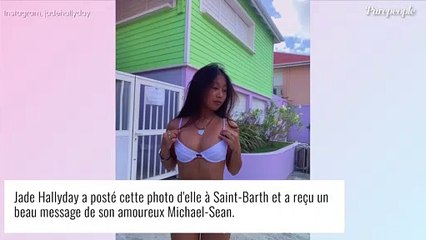 Jade Hallyday en couple : flattée, elle répond à la déclaration d'amour de son chéri