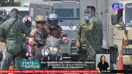 PNP: Bawal pumasok ng NCR ang mga hindi APOR at kung hindi essential travel | SONA