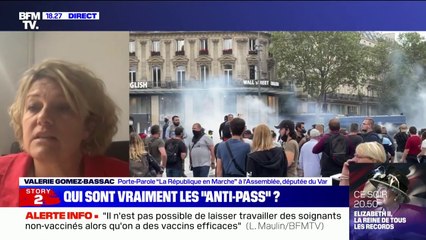 Manifestations anti-pass: la porte-parole LaREM à l'Assemblée nationale espère "ne pas arriver aux mêmes manifestations qu'à la période des Gilets jaunes"