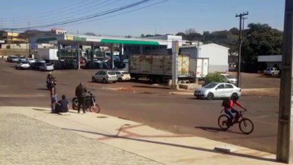 Motociclista fica ferido após se envolver em acidente no Bairro Brasília
