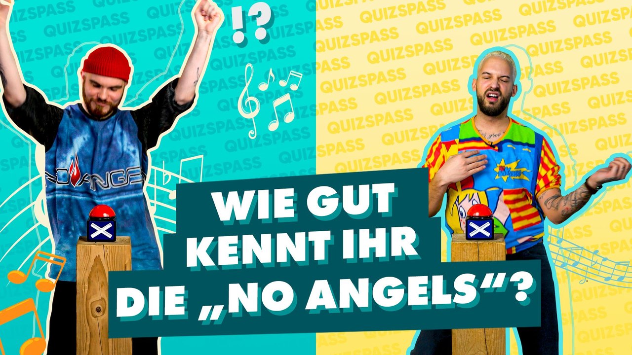 Leroy und Bambi im 'No Angels'-Quiz: Kennen sie diese Hits?