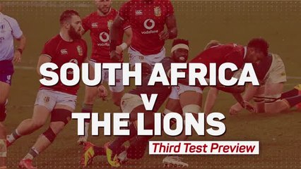 British & Irish Lions: Third Test preview - the final push for glory