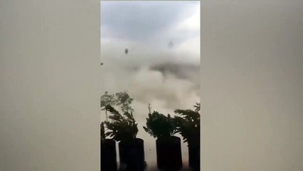 Gaziantep'i toz bulutu kapladı