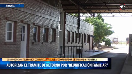 Autorizan el trámite de retorno por "reunificación familiar"