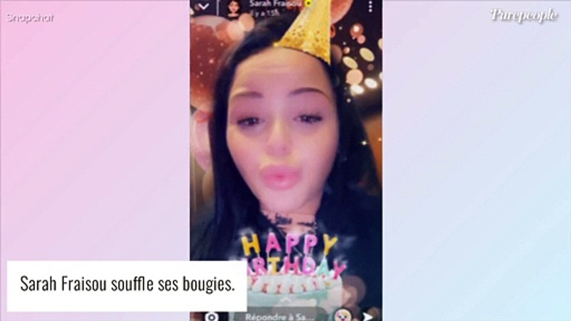 Sarah Fraisou A 29 Ans Larmes Incroyable Surprise Et Grosse Annonce Video Dailymotion