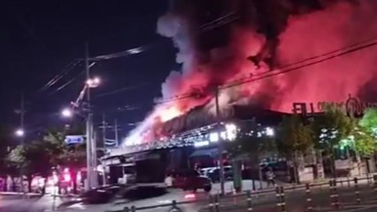 대구 식자재 마트 큰불...아파트 화재도 잇달아 / YTN