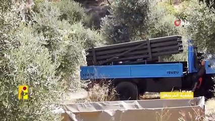 - Hizbullah, İsrail'e düzenlediği füze saldırısına ait görüntüleri yayınladı