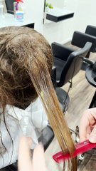 Knotted Hair Saved by Talented Hairdresser