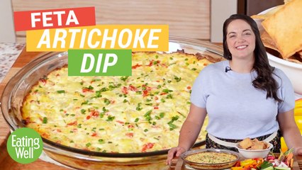 Baked Feta & Artichoke Dip