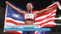 Allyson Felix Wins First Medal Since Becoming a Mom — Is Now Most Decorated Female Track Olympian