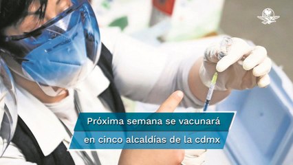 Aplicarán primera dosis para 18-29 años y segunda dosis para 40-49 años en estas alcaldías