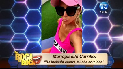 "No estoy enferma": Mariegiselle Carrillo criticada por su delgadez