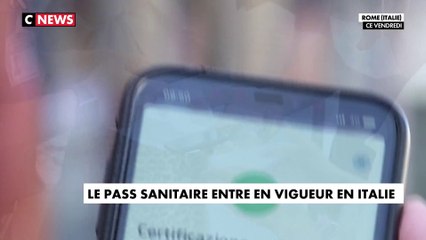 Le pass sanitaire entre en vigueur en Italie