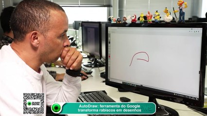 AutoDraw ferramenta do Google transforma rabiscos em desenhos