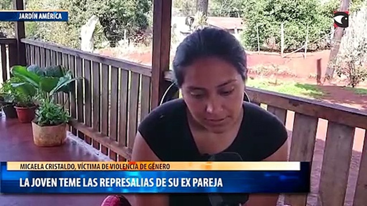 La joven teme las represalias de su ex pareja
