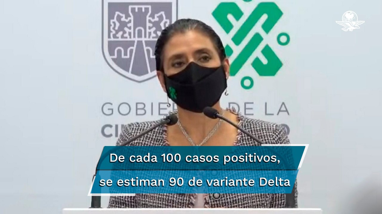Variante Delta del coronavirus “ya es la dominante” en CDMX