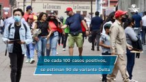 Variante Delta del coronavirus “ya es la dominante” en CDMX