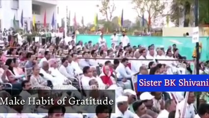 Habit of Gratitude in Life BK Shivani
