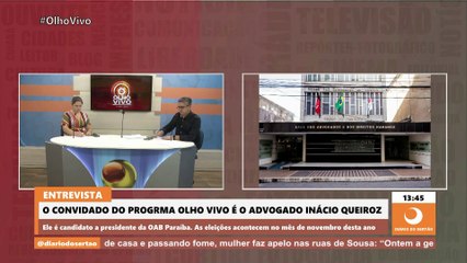 Candidato a presidente da OAB-PB, Inácio Queiroz destaca desafios e propostas para a advocacia