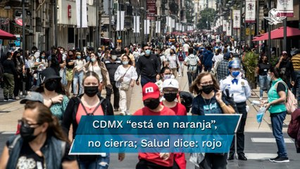 Salud y CDMX difieren por el semáforo Covid