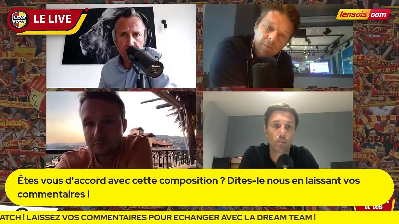 LENS FOOT,L'AVANT MATCH (Rennes-Lens)