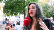 Marta Vaquerizo no se ha querido perder el pregón de su hermano en las Fiestas De La Paloma