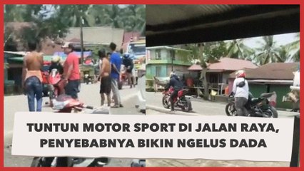 Viral Pengendara Tuntun Motor Sport di Jalan Raya, Penyebabnya Bikin Ngelus Dada