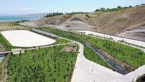 Ahlat'ta şanlı zaferin 950. yıl dönümünün kutlanacağı millet bahçesi tamamlandı