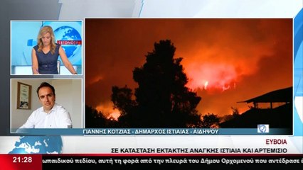 Δήμαρχος Ιστιαίας: Θα μείνει στην ιστορία ως η πιο εγκληματική πυρκαγιά