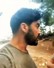 Yangın söndürme görevlileri ile tartışan Yusuf Güney olay anının görüntülerini paylaştı