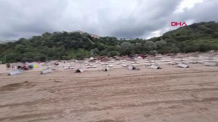 ŞİLE'DE DENİZE GİRMEK YASAKLANDI