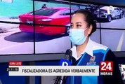 San Luis tomará acciones legales contra sujeto que agredió verbalmente a fiscalizadora