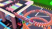 Super Cars on Hot Wheels Tracks - 3D Animation Gameplay _ Super Games