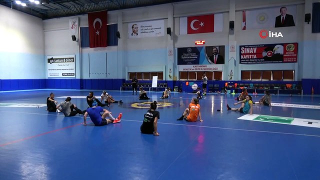 Kastamonu Belediyespor Hentbol Takımı, antrenmanlara başladı