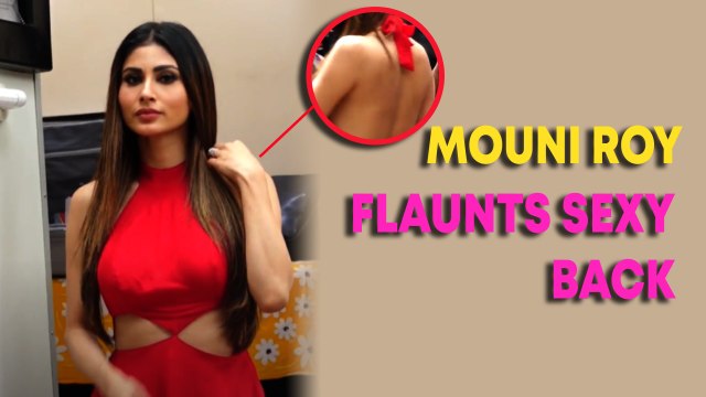 Mouni Roy stuns in backless dress