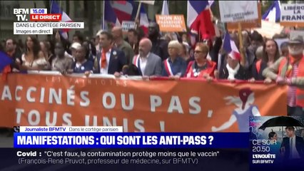 Manifestations contre le pass sanitaire: le cortège mené par Florian Philippot est parti de l'École militaire à Paris