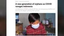10만 명 사망 인도네시아, '코로나 고아' 사회 문제 대두 / YTN