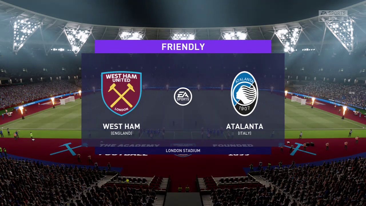 West Ham United vs Atalanta || Club Friendly - 7th August 2021 || Fifa 21