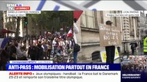 Manifestations contre le pass sanitaire: 2450 personnes rassemblées à Lyon, selon la préfecture