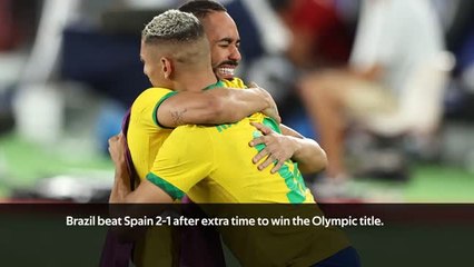 Brazil defend Olympic title in extra time